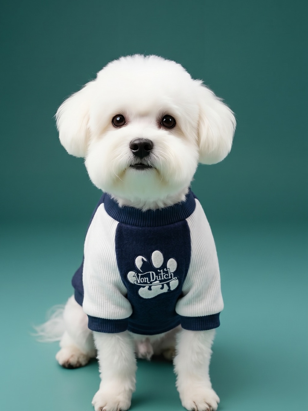 VON Dutch Dog Spring Clothes Pet Puppy Costume Dog Cat Sports Apparel sweater